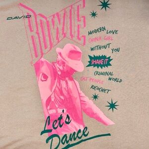 David Bowie Graphic Tee T Shirt